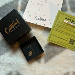 NWT Catbird Lily of the Valley Poem Charm